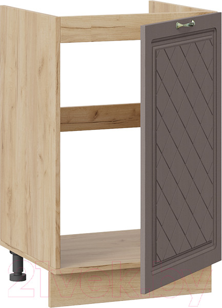 Изображение товара Шкаф под мойку ТриЯ Бьянка 1Н5М (дуб крафт золотой/дуб серый)