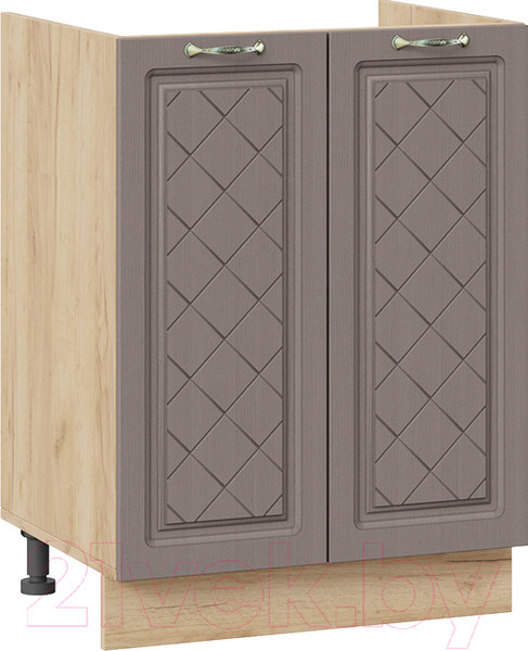 Изображение товара Шкаф под мойку ТриЯ Бьянка 1Н6М (дуб крафт золотой/дуб серый)