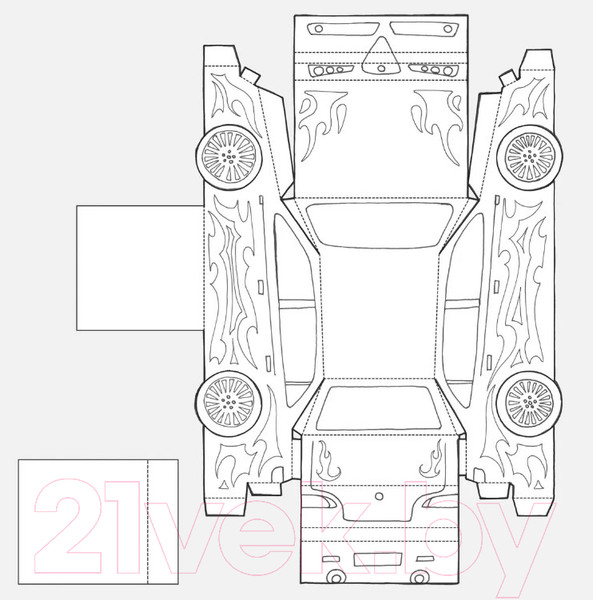 Изображение товара Набор для творчества Робинс Конструктор. Транспорт