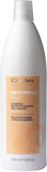 Изображение товара Шампунь для волос Oyster Cosmetics Sublime Fruit Restructuring Citrus Для восстановления волос (1л)