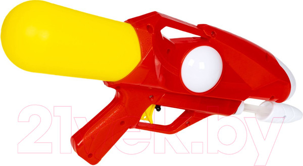 Изображение товара Бластер игрушечный Bondibon Водный пистолет. Наше лето / ВВ4384-Б (красный/желтый)