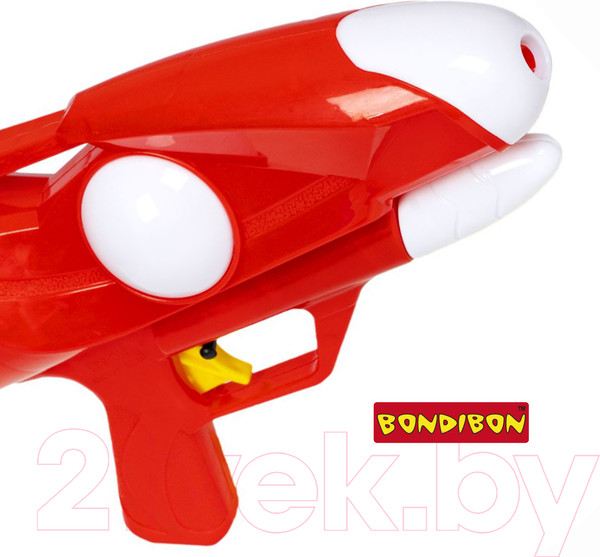 Изображение товара Бластер игрушечный Bondibon Водный пистолет. Наше лето / ВВ4384-Б (красный/желтый)