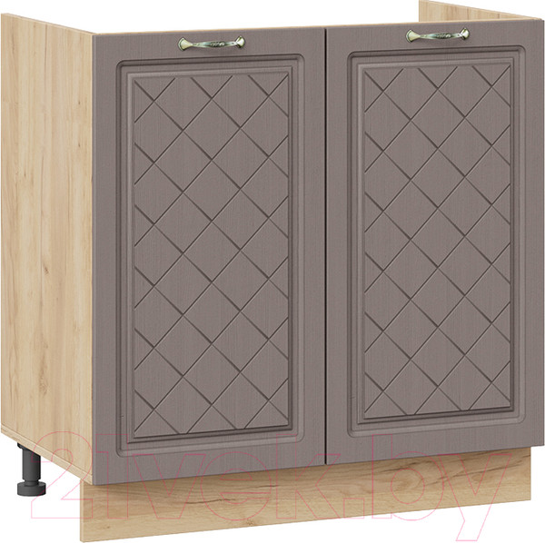 Изображение товара Шкаф под мойку ТриЯ Бьянка 1Н8М (дуб крафт золотой/дуб серый)