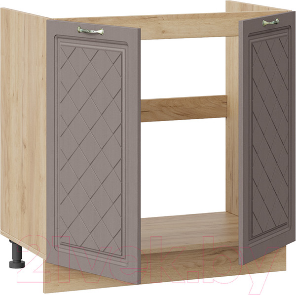 Изображение товара Шкаф под мойку ТриЯ Бьянка 1Н8М (дуб крафт золотой/дуб серый)