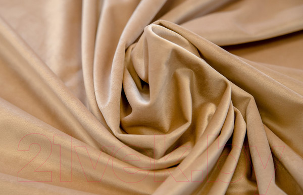 Изображение товара Комплект штор Decoretto Бархат светлый БСП-K59 (250x260, персиковый)