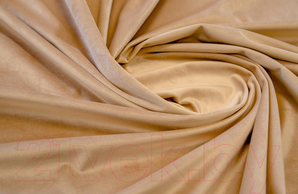 Изображение товара Комплект штор Decoretto Бархат светлый БСП-K59 (250x260, персиковый)