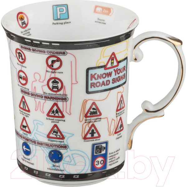 Изображение товара Кружка Lefard Дорожные знаки / 85-1092