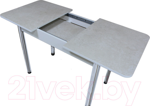 Изображение товара Обеденный стол СВД Юнио 120-150x75 / 056.П2.Х (сонора)