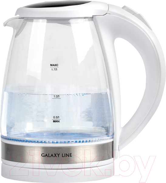 Изображение товара Электрочайник Galaxy GL 0560 (белый)