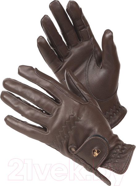 Изображение товара Перчатки для верховой езды Aubrion 1074 (XS, коричневый)