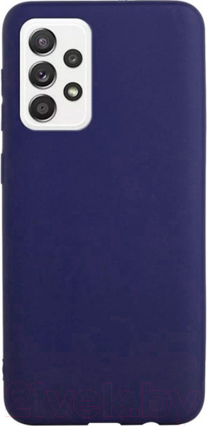 Изображение товара Чехол-накладка Case Matte Lux для Galaxy A52 (фиолетовый/синий)