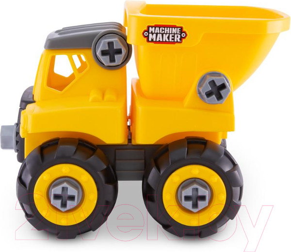 Изображение товара Игрушка-конструктор Nikko Junior Builder – Самосвал Погрузчк и аксессуары 40021