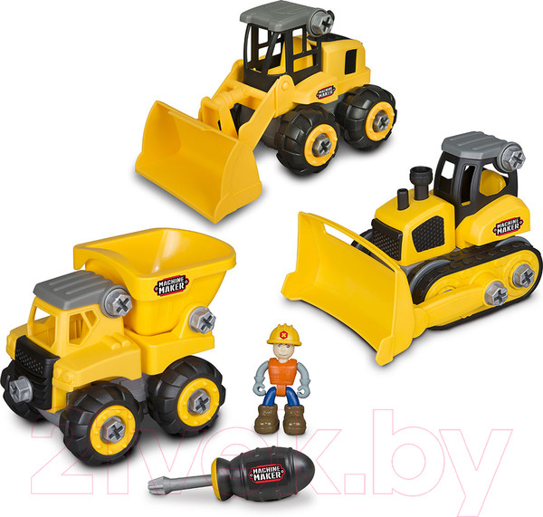Изображение товара Игрушка-конструктор Nikko Junior Builder 3 в 1 40031