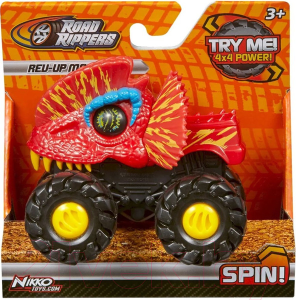 Изображение товара Автомобиль игрушечный Nikko Rev-Up Monsters Дилофозавр 20174