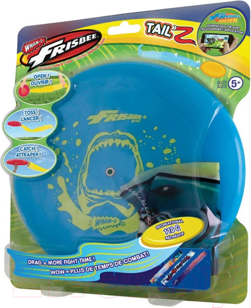 Изображение товара Фрисби Wham-O TailZ с хвостом 51415 (в ассортименте)