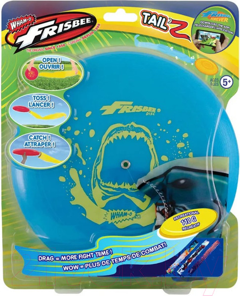 Изображение товара Фрисби Wham-O TailZ с хвостом 51415 (в ассортименте)