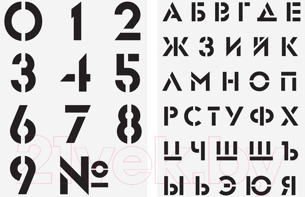 Изображение товара Трафарет ArtSpace НТЦА_45565 (2шт)