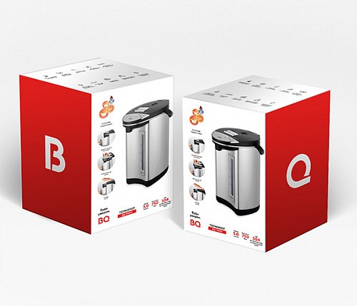 Изображение товара Термопот BQ TP500 (черный/стальной)