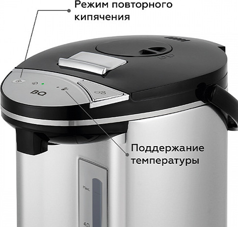 Изображение товара Термопот BQ TP500 (черный/стальной)