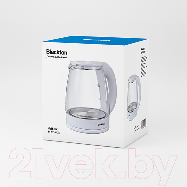 Изображение товара Электрочайник Blackton Bt KT1800G (белый)