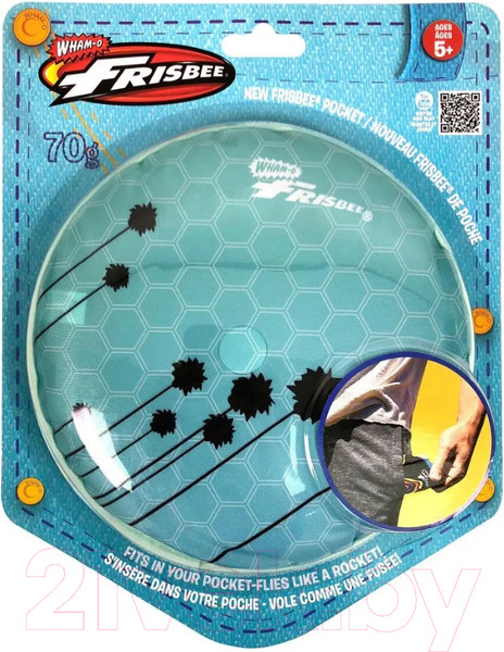 Изображение товара Фрисби Wham-O карманная 53180 (в ассортименте)