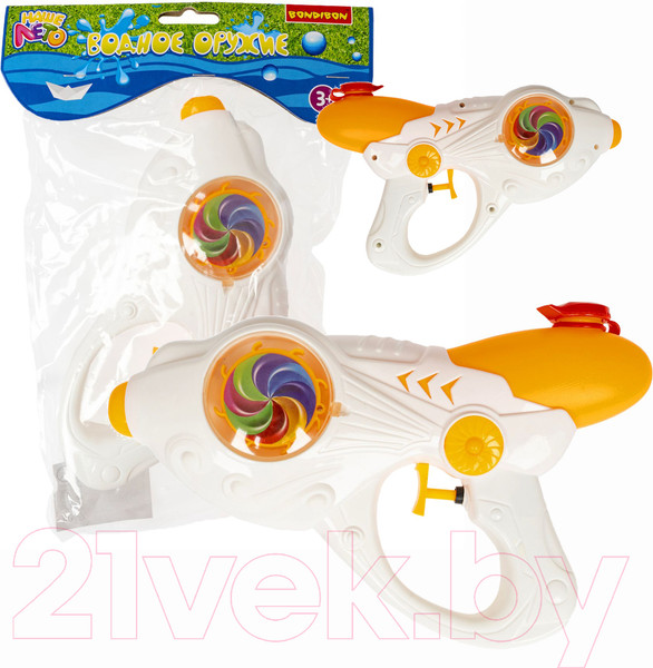 Изображение товара Бластер игрушечный Bondibon Наше Лето / ВВ5403-В (белый)