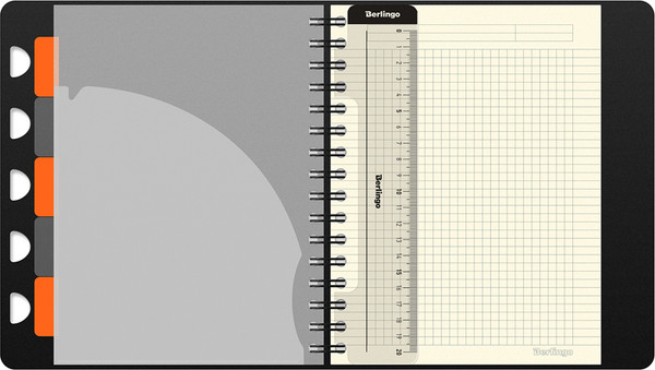 Изображение товара Блокнот Berlingo Steel&Style Pro А5+ / WNt_A5201 (80л, черный)