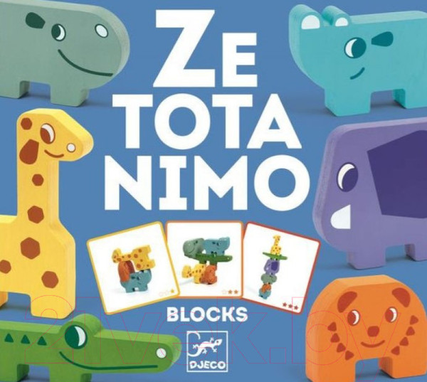 Изображение товара Конструктор Djeco ЗэТотанимо / 06434