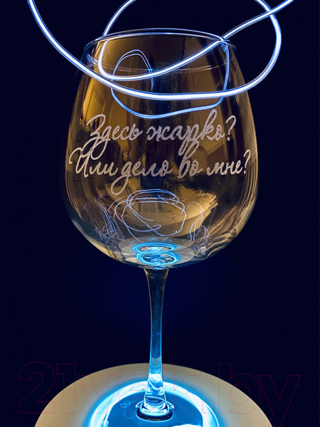 Изображение товара Бокал Truelaser Здесь жарко? Или дело во мне? / BV715 (750мл)