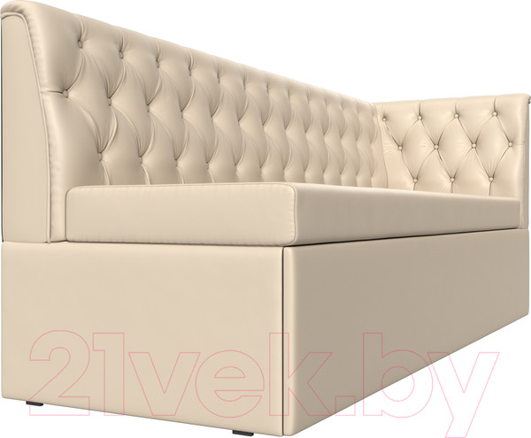 Изображение товара Скамья кухонная мягкая Лига Диванов Маркиз правая (экокожа бежевый)
