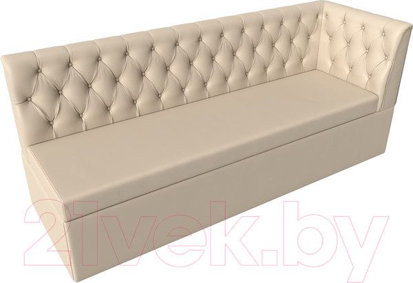 Изображение товара Скамья кухонная мягкая Лига Диванов Маркиз правая (экокожа бежевый)