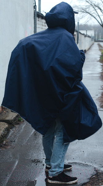 Изображение товара Пончо для охоты и рыбалки Lider GX / GX003-0001 (синий)