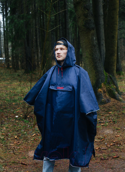 Изображение товара Пончо для охоты и рыбалки Lider GX / GX003-0001 (синий)