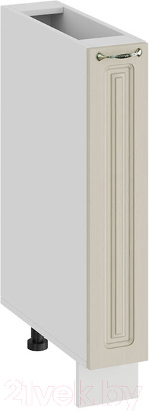 Изображение товара Шкаф карго ТриЯ Бьянка 1Н15К (белый/дуб ваниль)