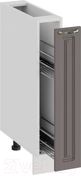 Изображение товара Шкаф карго ТриЯ Бьянка 1Н15К (белый/дуб серый)