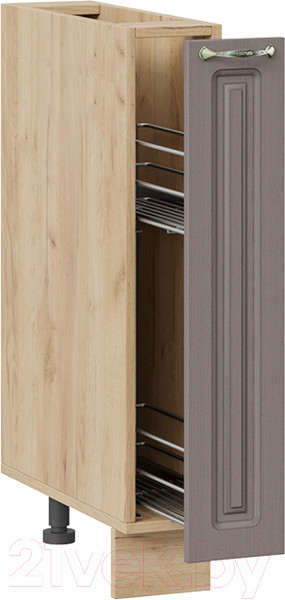 Изображение товара Шкаф карго ТриЯ Бьянка 1Н15К (дуб крафт золотой/дуб серый)