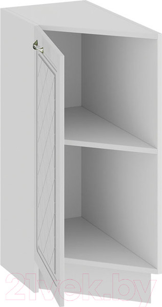 Изображение товара Шкаф-стол кухонный ТриЯ Бьянка 1Н3Т (белый/дуб белый)