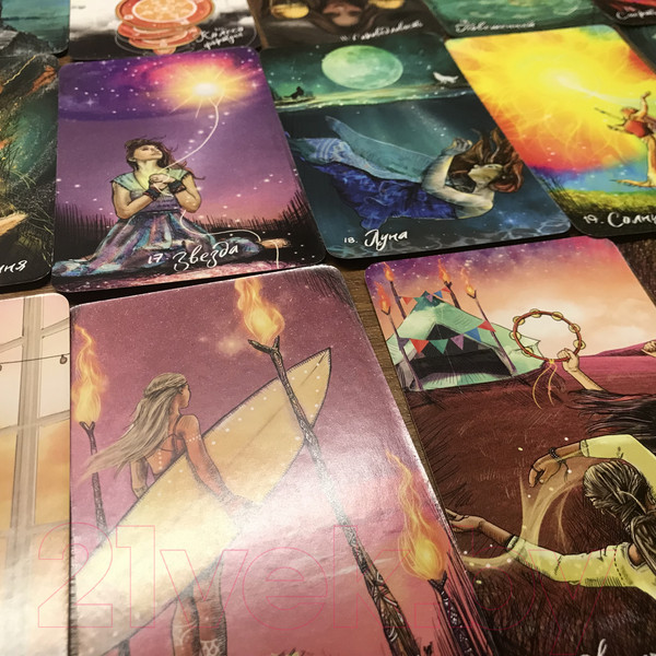 Изображение товара Гадальные карты Эксмо Light Seer's Tarot. Таро Светлого провидца / 9785041232542 (Крис-Энн)