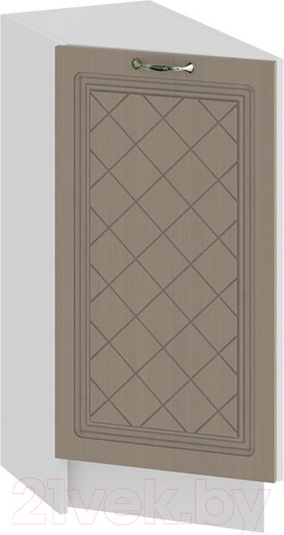 Изображение товара Шкаф-стол кухонный ТриЯ Бьянка 1Н3Т (белый/дуб кофе)