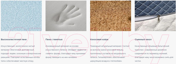 Изображение товара Матрас Сонум Alfa Hard 160x200