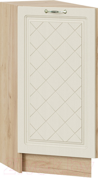 Изображение товара Шкаф-стол кухонный ТриЯ Бьянка 1Н3Т (дуб крафт золотой/дуб ваниль)