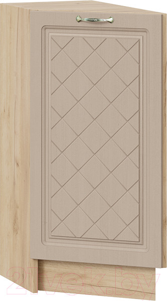 Изображение товара Шкаф-стол кухонный ТриЯ Бьянка 1Н3Т (дуб крафт золотой/дуб кофе)