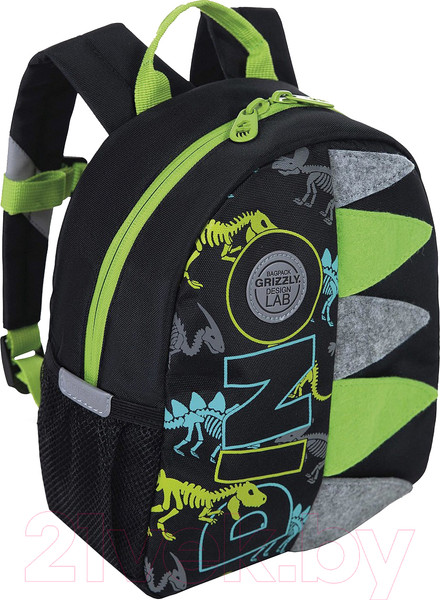 Изображение товара Школьный рюкзак Grizzly RS-374-8 (черный)