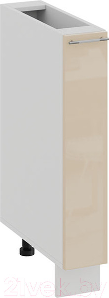 Изображение товара Шкаф карго ТриЯ Весна 1Н15К (белый/ваниль глянец)