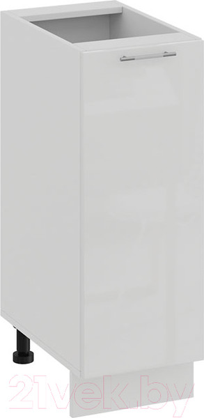 Изображение товара Шкаф-стол кухонный ТриЯ Весна 1Н3 (белый/белый глянец)