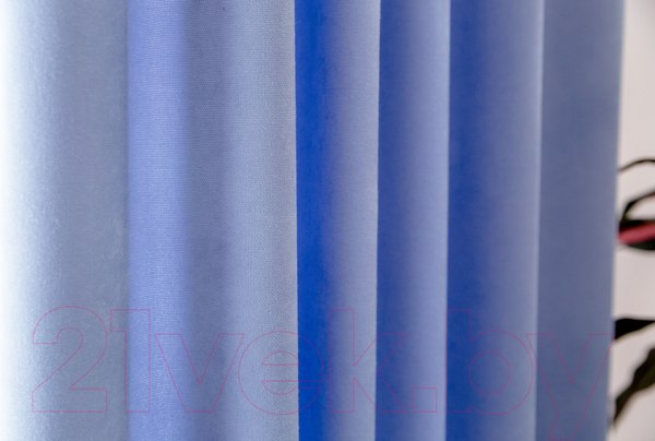 Изображение товара Шторы Decoretto Канвас небесный КН-K10 (150x260 голубой)