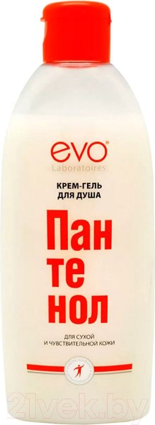 Изображение товара Гель для душа EVO laboratoires Пантенол для сухой и чувствительной кожи (400мл)