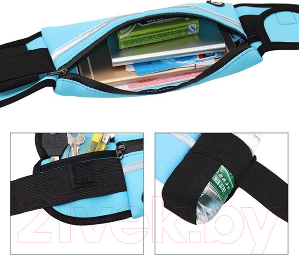 Изображение товара Сумка на пояс Sipl BQ12D водонепроницаемая (голубой)