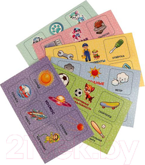 Изображение товара Развивающий игровой набор Умные игры Дружная команда. IQ-подарочный набор 6 в 1 / 4680107928023