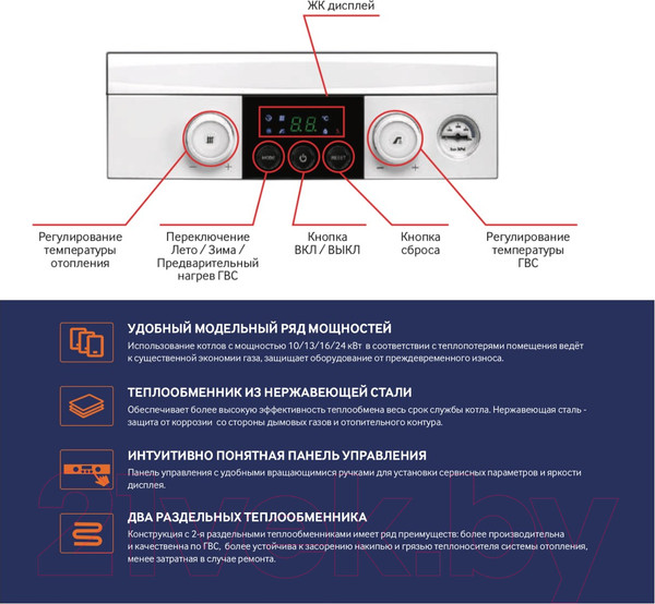 Изображение товара Газовый котел Navien NGB210-24K